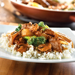 Oriental Beef  &  Vegetable Skillet