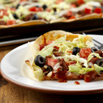 Sausage Tostada Grande