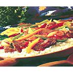 Orange Beef and Peppers