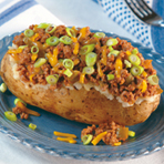 2-Step Chili-Topped Potatoes