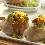 Beef-Topped Potatoes