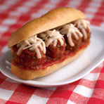 Easy Meatball Parm Hero