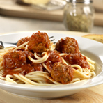 Quick Spaghetti & Meatballs