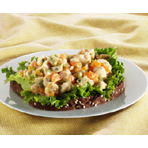 Open-Faced Apricot Chicken Salad Sandwiches