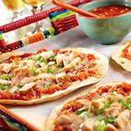 Chicken Picante Pizzas