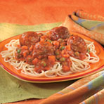 Garden Patch Spaghetti & Meatballs