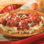 Italian Sausage & Peppers with Penne