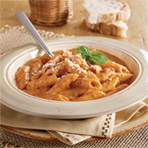 Penne with Creamy Vodka Sauce