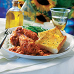 Chicken Italiano with Pepperidge Farm® Garlic Bread