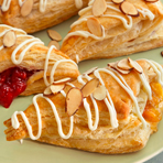 White Chocolate-Almond Turnovers