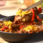 cooking help/advice needed! : wedding Large 60573 Sirloin, Pepper & Onion Skillet