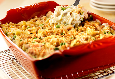 Crowd-Pleasing Tuna Noodle Casserole