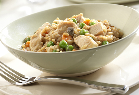Easy Creamy Chicken And Mushroom Risotto