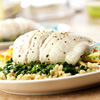 Vegetable-Stuffed Oven Baked Sole with Brown Rice