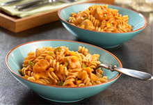 Cheesy Rotini & Chicken Skillet