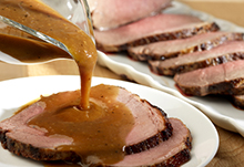 Beef Roast and Onion Gravy