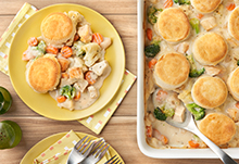 Biscuit-Topped Chicken Pot Pie