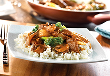 Lightened Up Beef & Vegetable Stir-Fry