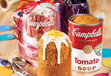 Spiced Tomato Soup Cancakes