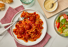 Quick Spaghetti & Meatballs