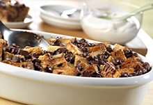 Chocolate-Cinnamon Bread Pudding