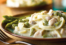 Asparagus Chicken Pasta