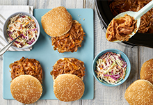 Slow-Cooked Pulled Pork Sandwiches