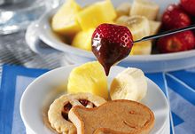 Chocolate and Coconut Cream Fondue