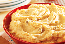 Creamy Golden Mushroom Mashed Potatoes