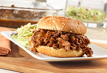 Slow Cooked Sweet & Spicy Barbecued Brisket