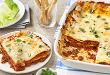 Beef & Mushroom Lasagna