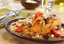 Pan-Seared Mediterranean Chicken