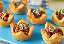 Eggplant Parmesan Cups