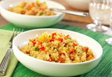 Quinoa & Pepper Pilaf