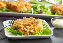 Crab Cakes with Lemon-Garlic Aioli