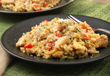 Creamy Risotto-Style Chicken & Rice