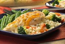 Easy Baked Chicken & Rice Casserole