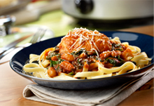 Slow-Cooker Chicken with White Beans & Spinach