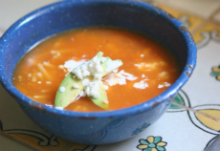 <em>Caldo Tlalpeño</em> (Traditional Spicy Tlalpan-Style Soup) 