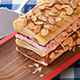 Puff Pastry Ice Cream Torte