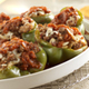 Sausage-Stuffed Green Peppers