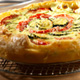Zucchini, Tomato & Mozzarella Tart