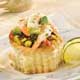 Roasted Corn, Tomato, Black Bean and Avocado Tarts