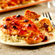 Oven-Roasted Chicken with Artichokes, Lemon and Tomato Sauce