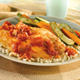 Fish with Pineapple Mango Salsa & Rice