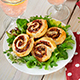 Date and Gorgonzola Pinwheels