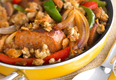 Skillet Sausage and Stuffing