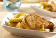 Slow Cooker Golden Mushroom Pork & Apples