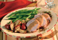 Herbed Pork Roast & Creamy Mushroom Gravy