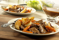 Slow Cooker Weekday Pot Roast & Vegetables